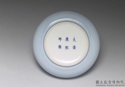 图片[2]-Brush washer with sky blue glaze, Qing dynasty, Kangxi reign (1662-1722)-China Archive